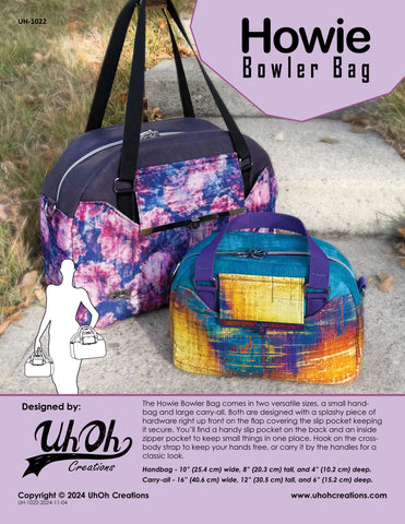 Howie Bowler Bag Pattern - PDF Download